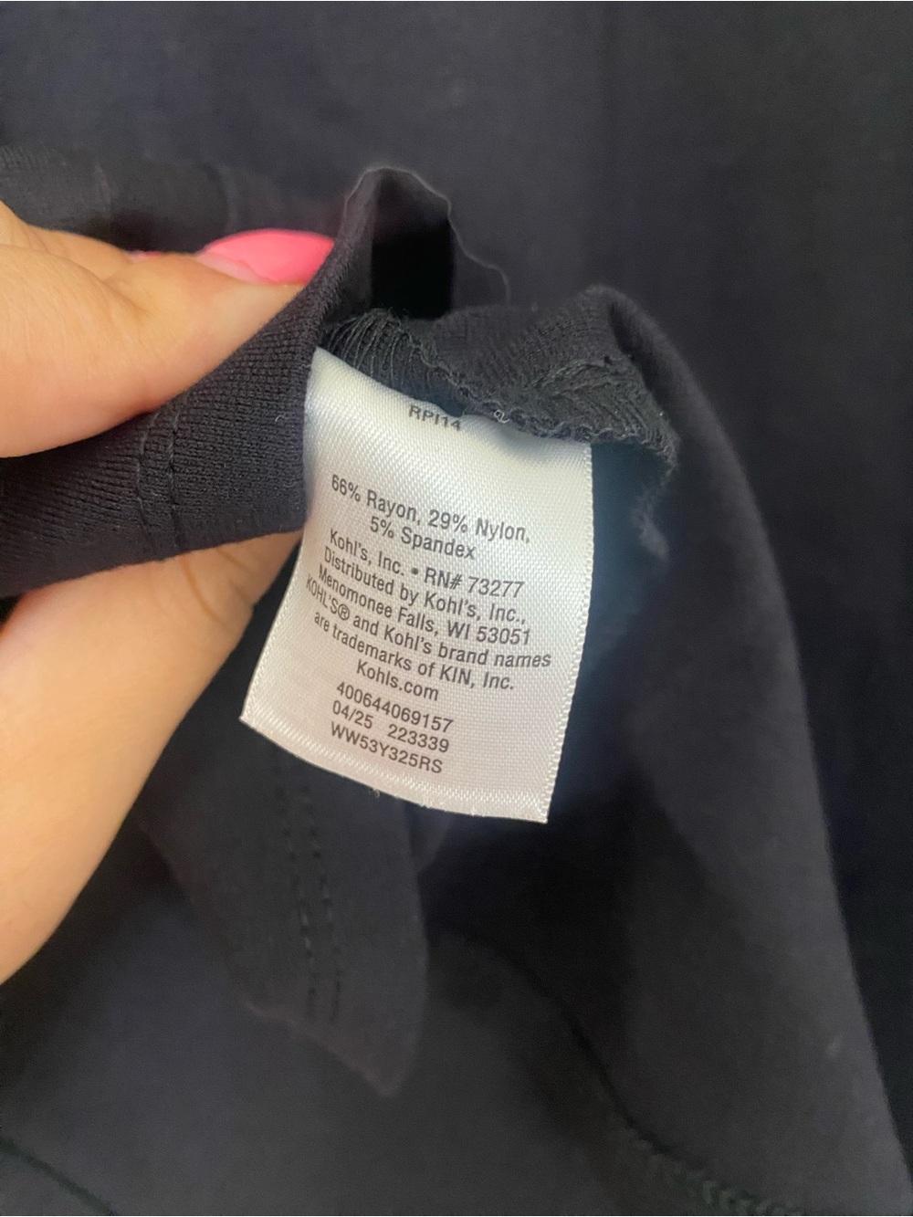 Nine West Sleeveless Black Fit-and-Flare Dress - Picture 4 of 4